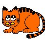 garfield pixel art