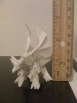 My smallest origami Ancient Dragon