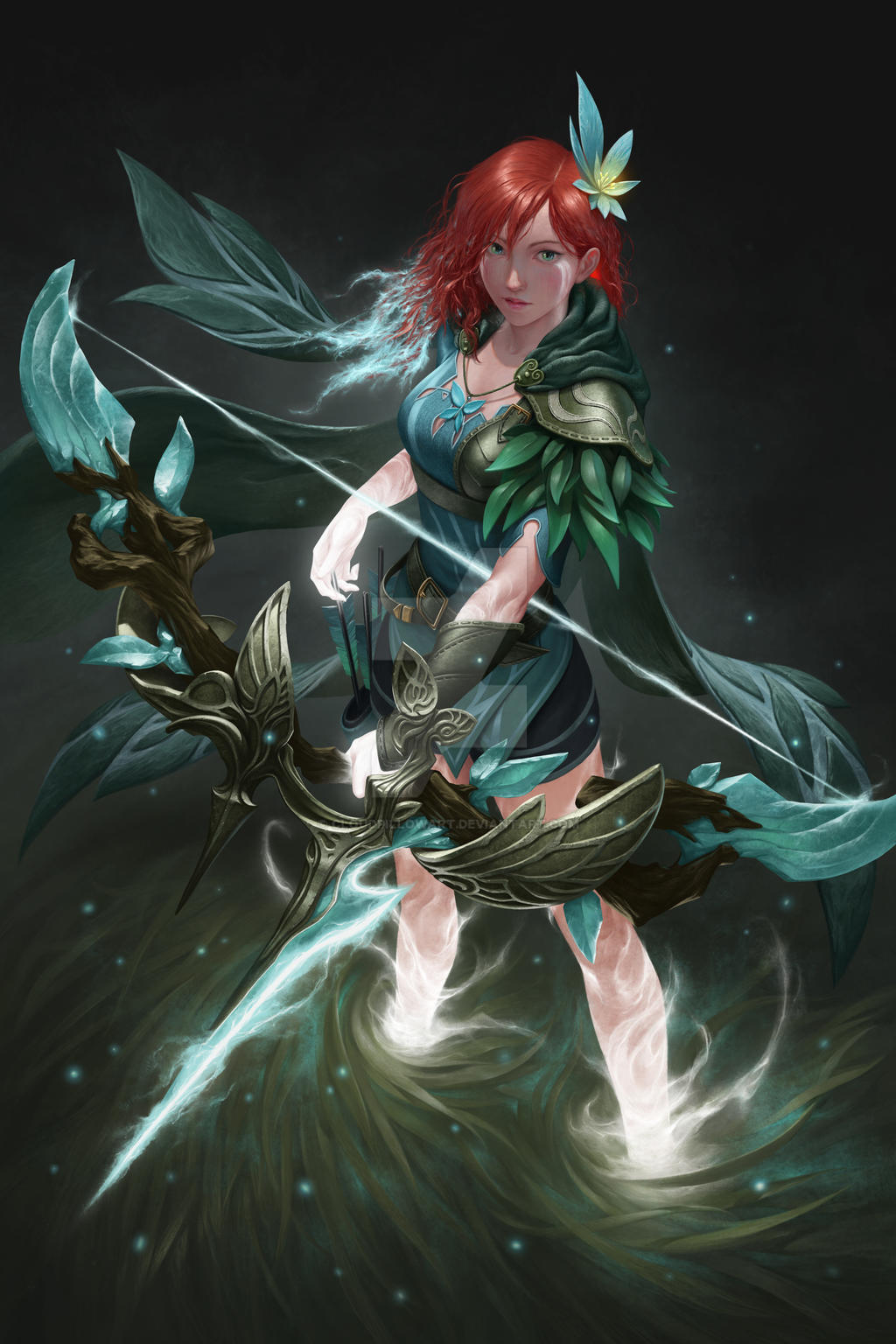 Dota 2 - Windranger Fanart by CloudPillowArt on DeviantArt