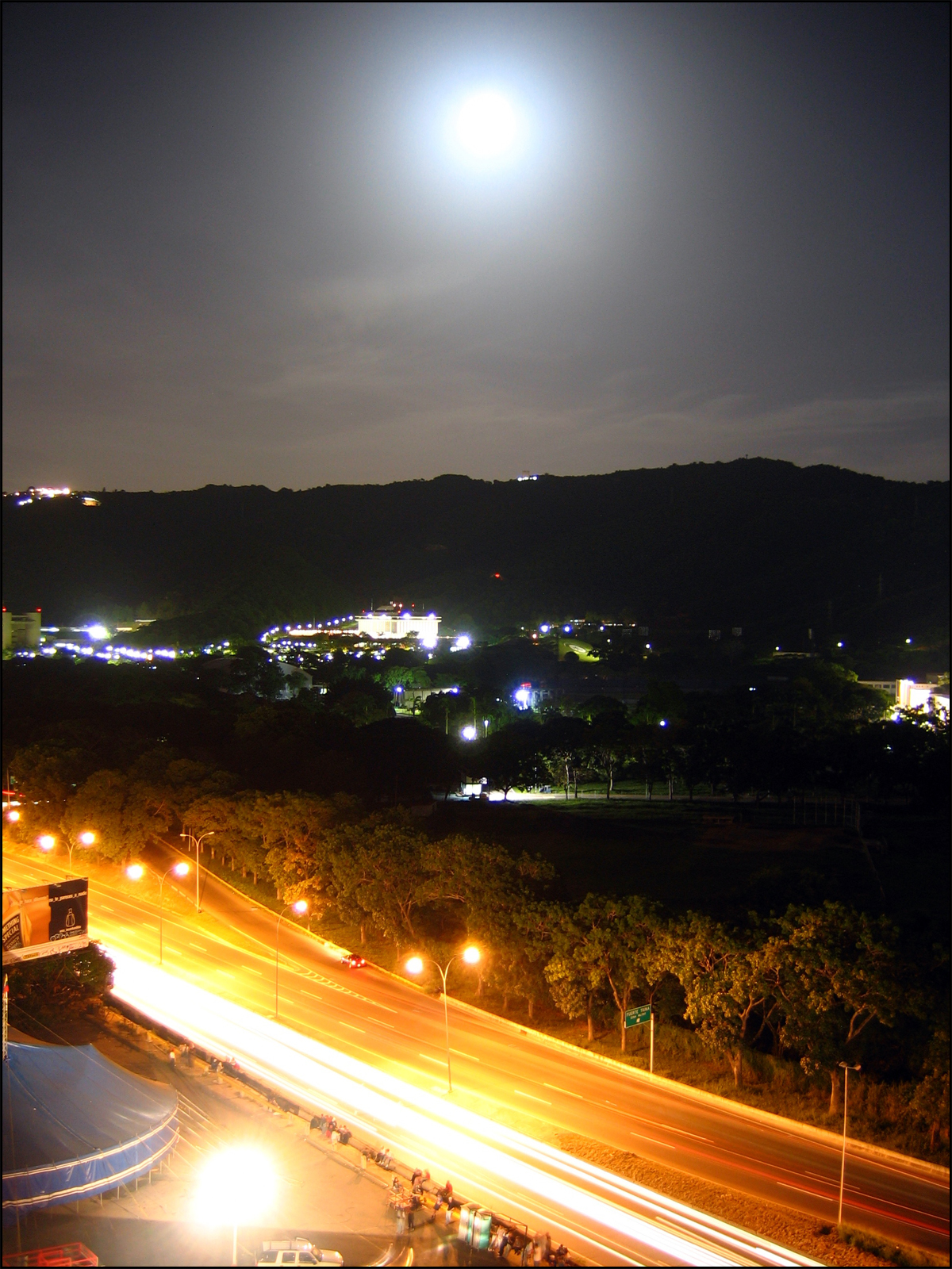 Full moon road