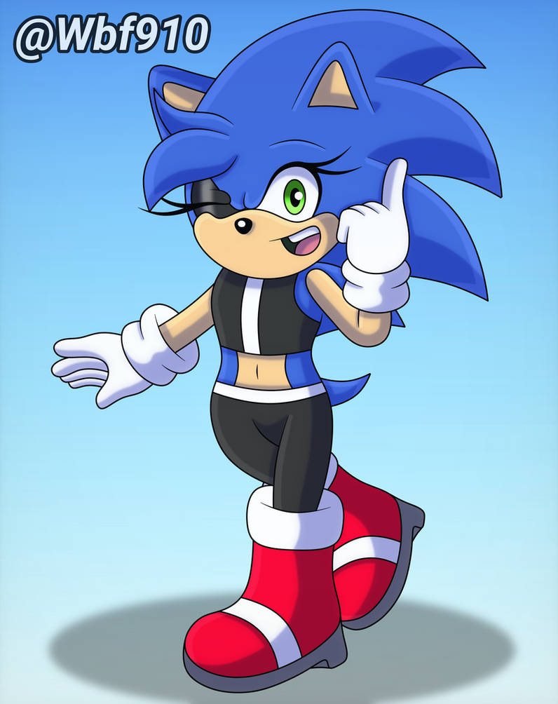 Female Sonic By Wbf910 On DeviantArt female-sonic-by-wbf910-on-deviantart