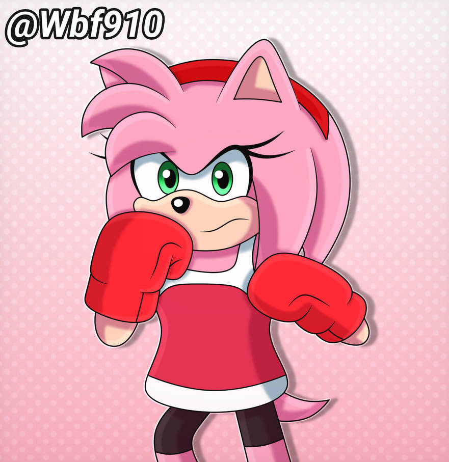 Amy Rose Boxing By Wbf910 On Deviantart Amy Rose Boxing By Wbf910 On Deviantart
