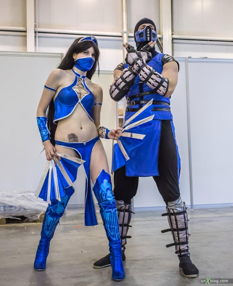 Kitana and  Sub-Zero