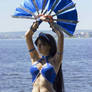 Kitana cosplay Mortal Kombat