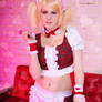 Lollipop Chainsaw maid cosplay