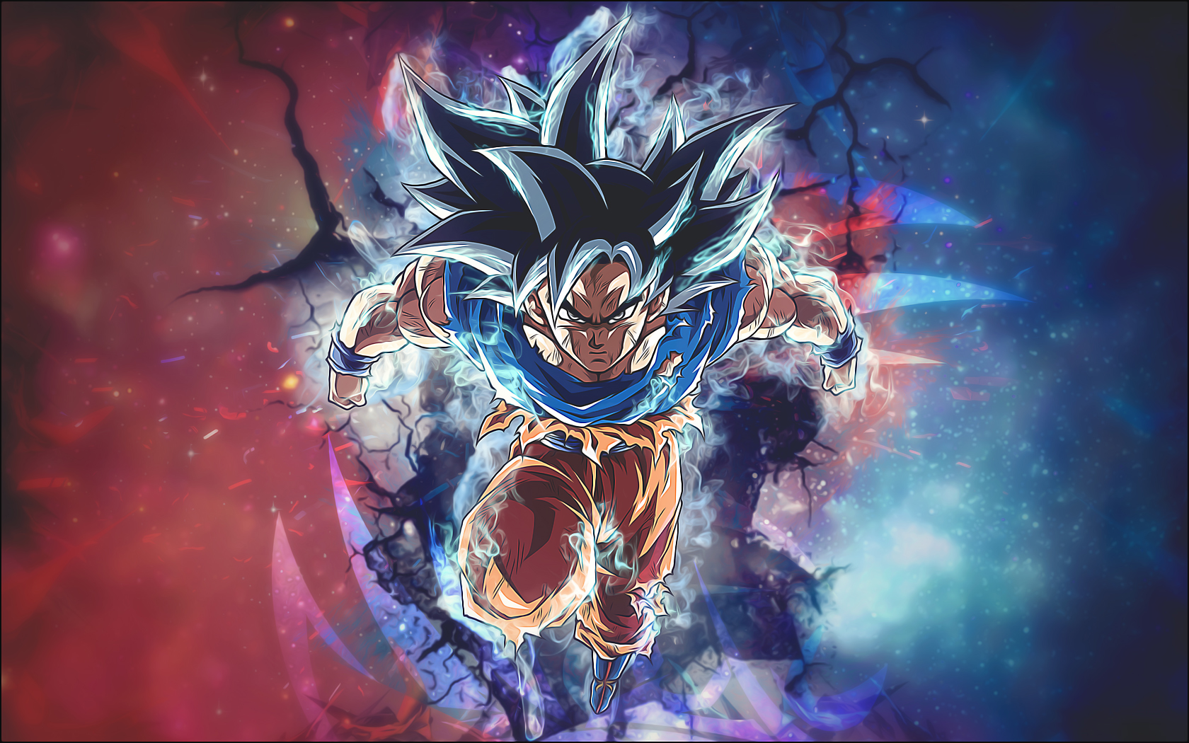 Dragon ball super Goku 1680x1050 wallpaper by gameriuxlt ...