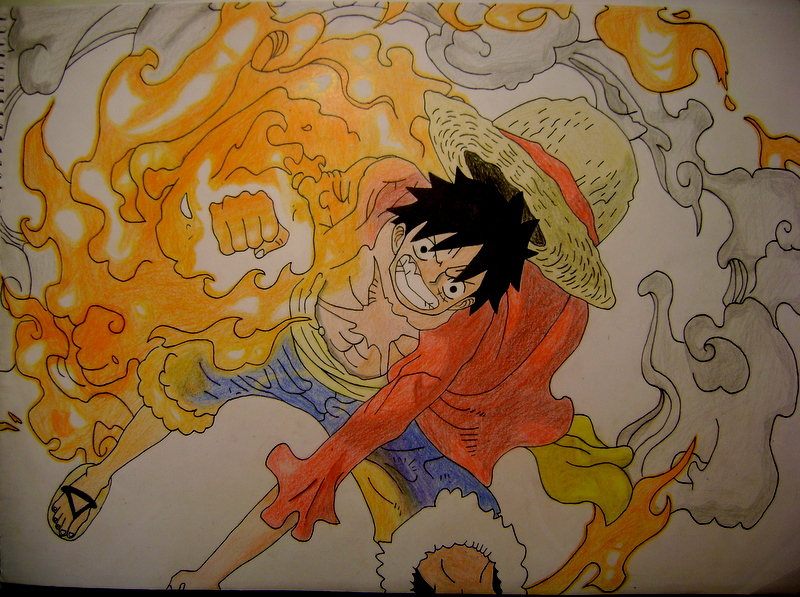 Monkey D Luffy Gomu Gomu No Red Hawk By Takokaze On Deviantart Monkey D Luffy Gomu Gomu No Red Hawk By Takokaze On Deviantart