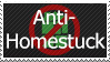 Anti-Homestuck Stamp by FireFlea-San