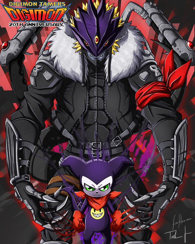 Digimon Tamers 20th Anniversary by FireFlea-San on DeviantArt
