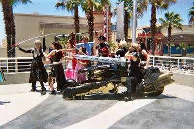 FF VII Cast From a Distance