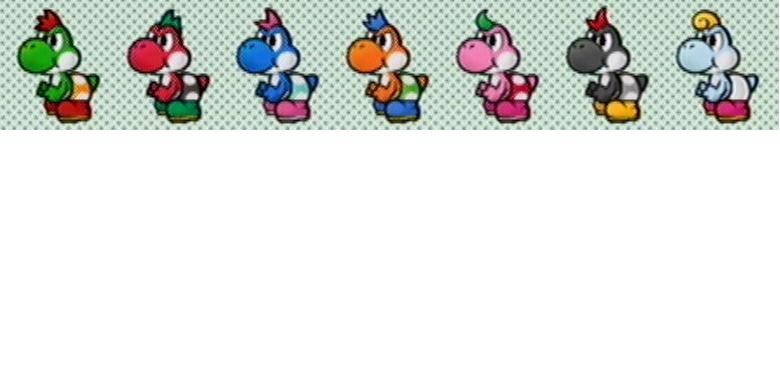 Paper Mario TTYD Yoshi Kids