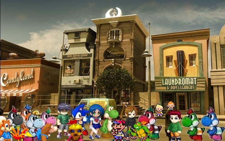 Cartoon Network City Party by The1Yoshi on DeviantArt