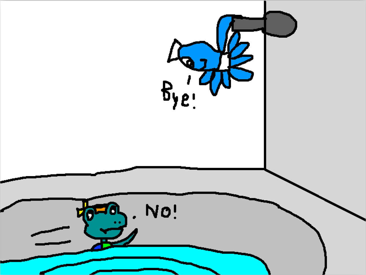 Baby Neptune: Flushed Away by CoreysKidShow on DeviantArt