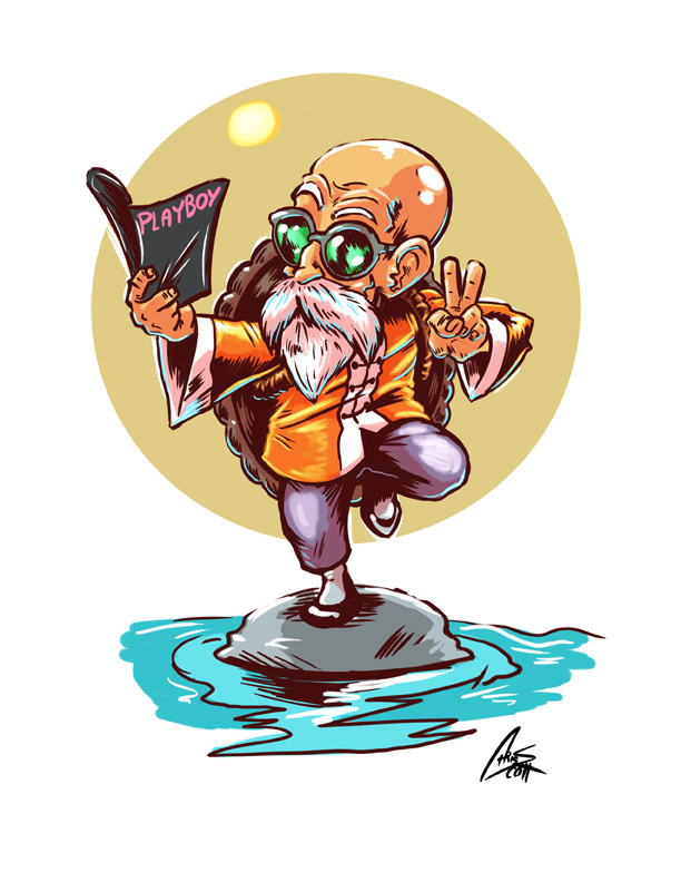 Master Roshi by ChrisJamesScott on DeviantArt