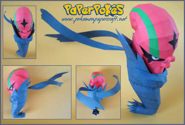 Accelgor Papercraft