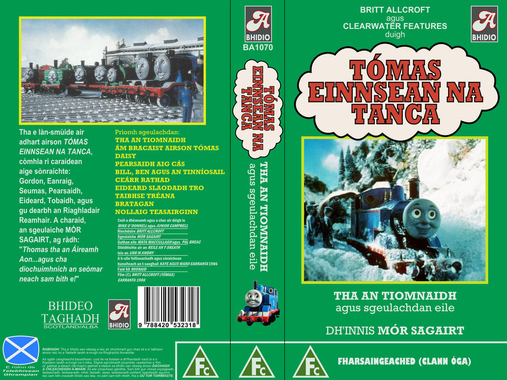 TTTE Stuff: The Deputation Gaelic VHS Cover by ToastedAlmond98 on ...
