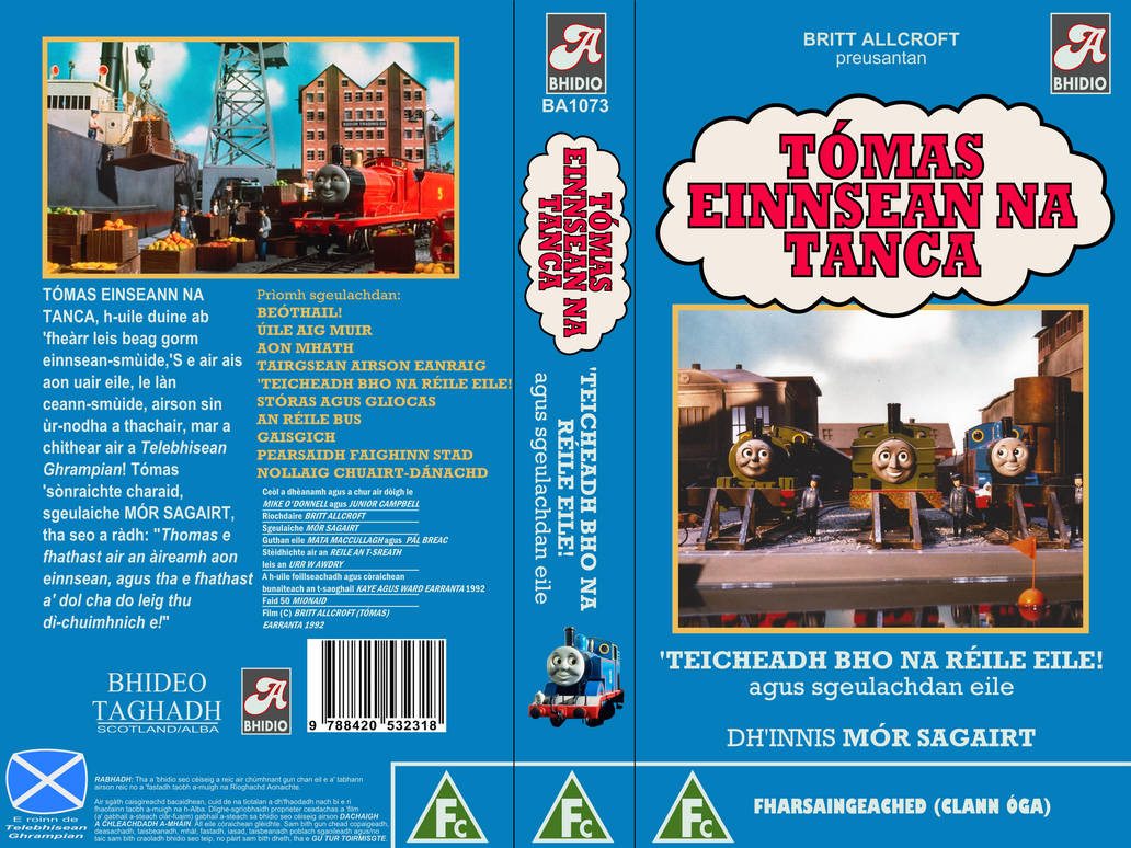 TTTE Stuff: Escape! Gaelic VHS Cover by ToastedAlmond98 on DeviantArt