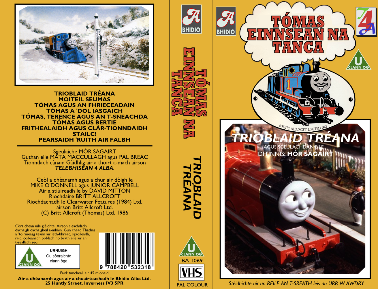 TTTE Stuff: Troublesome Trucks Gaelic VHS MK2 by ToastedAlmond98 on ...