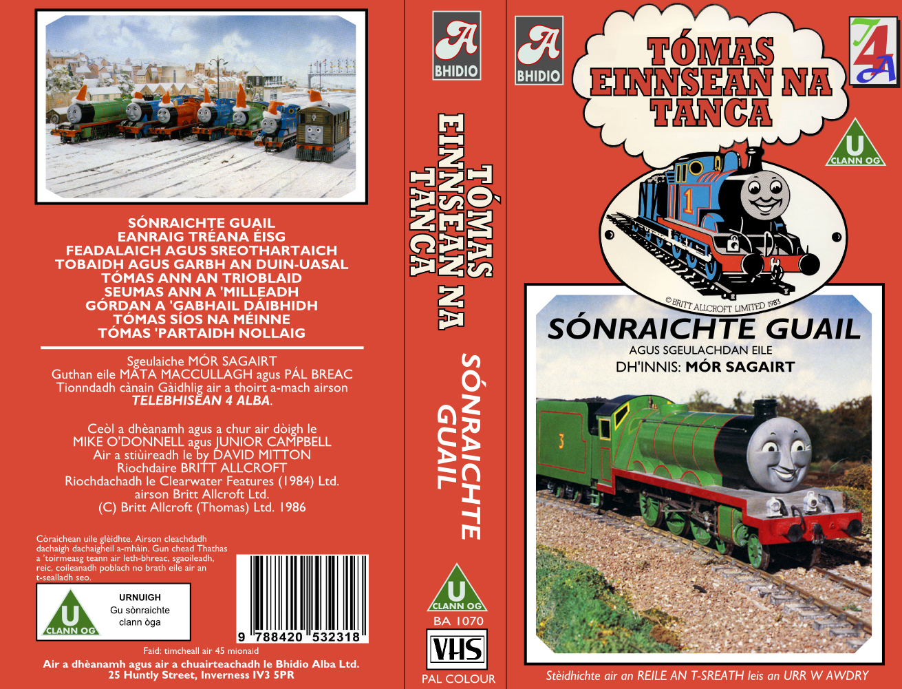 TTTE Stuff: Coal Gaelic VHS MK2 by ToastedAlmond98 on DeviantArt