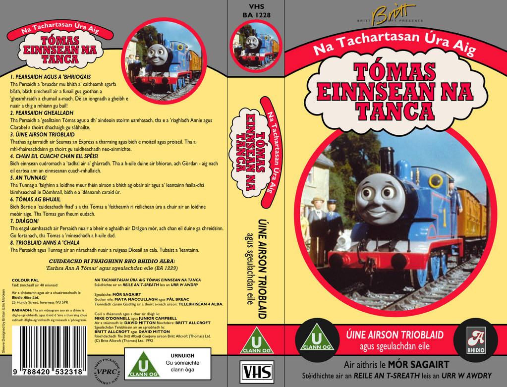 TTTE Stuff: Time For Trouble Gaelic VHS MK2 by ToastedAlmond98 on ...