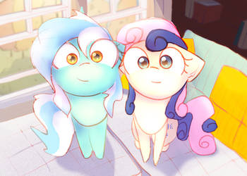 Lyra and Bon Bon