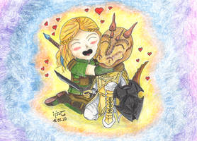 My knight in shining armour