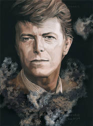 David Bowie - Soft Pastel Portrait