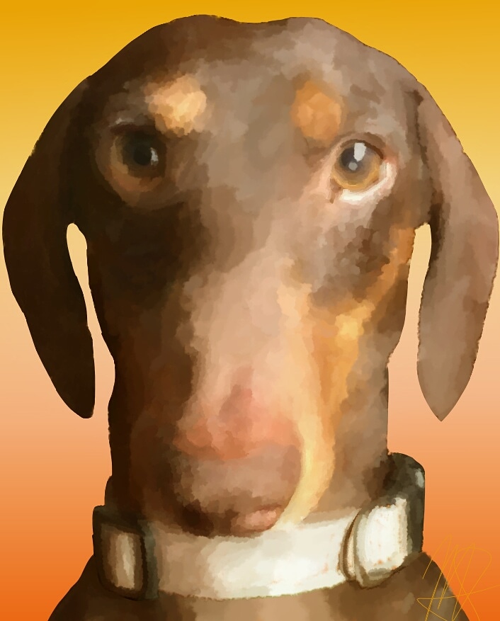 Painting Of My Dog Who Passed By MadSINSART2 On DeviantArt painting-of-my-dog-who-passed-by-madsinsart2-on-deviantart