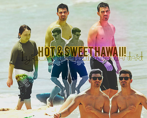 Hot and sweet Hawaii.