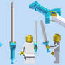 LEGO Goddess Sword