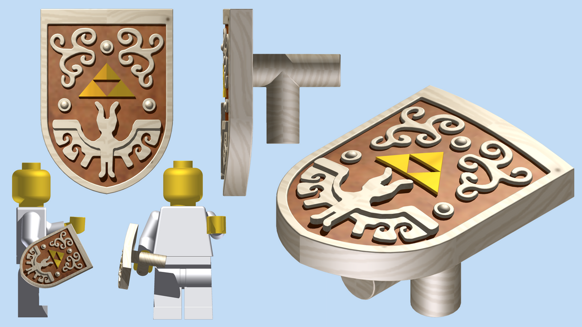LEGO Hero's Shield (WW) by mingles on DeviantArt