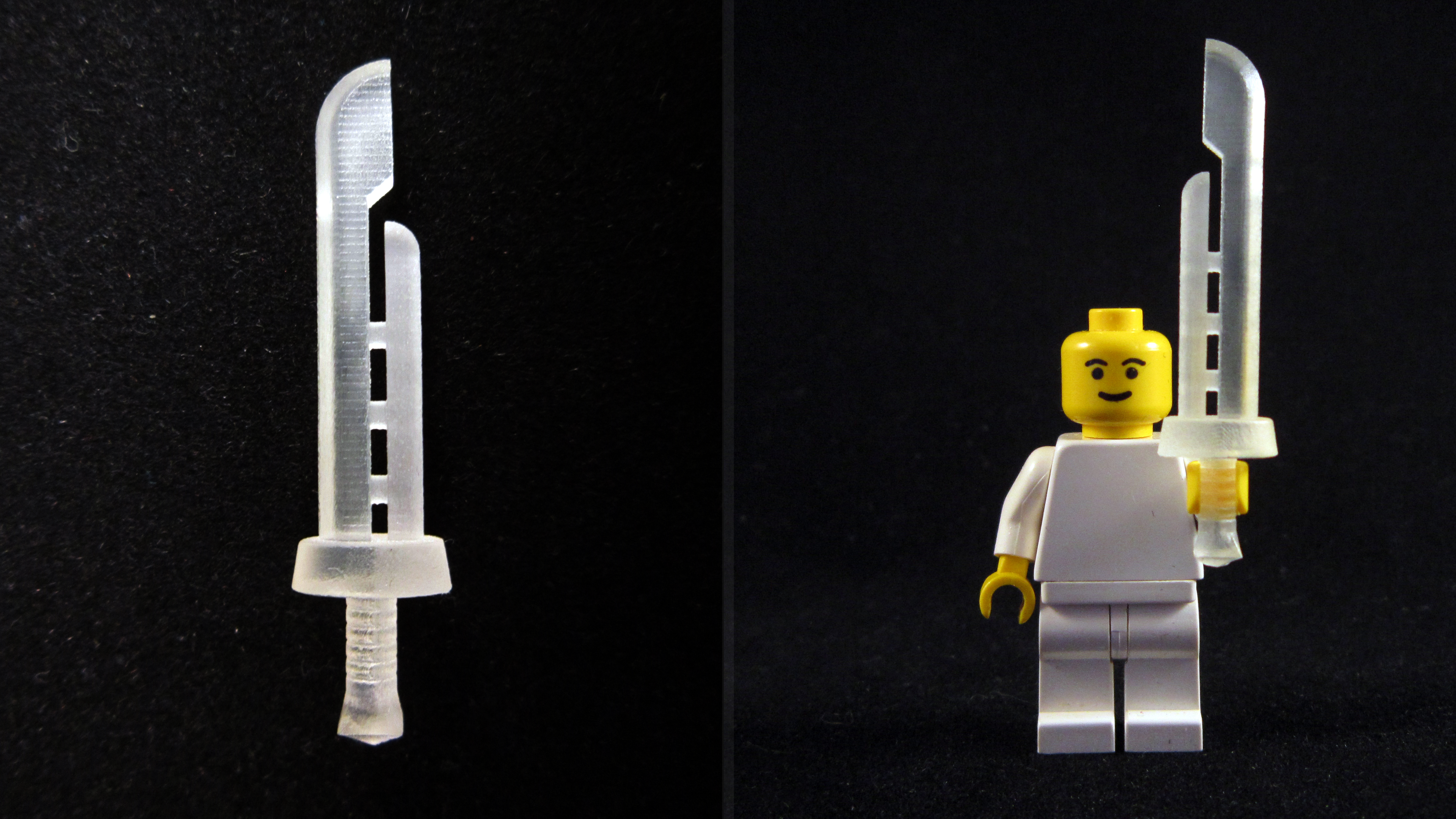 LEGO 3D Printed Razor Sword