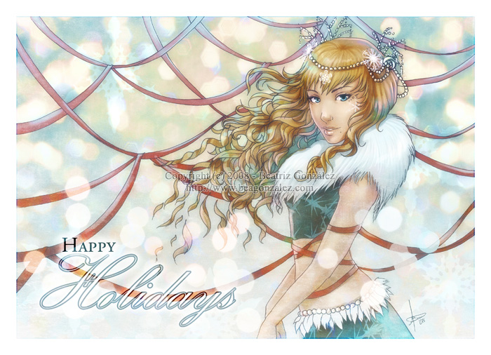 Happy holidays 2008 by Bea-Gonzalez