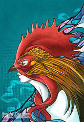 Rooster Mask