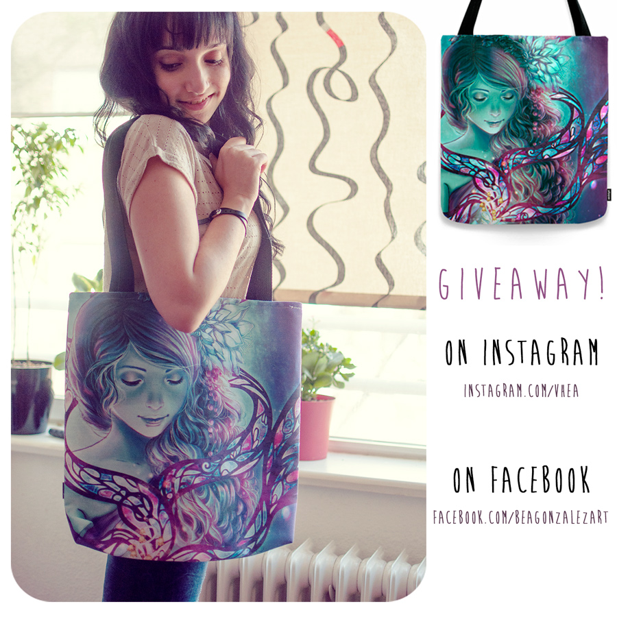 Tote Bag Giveaway!!! by Bea-Gonzalez
