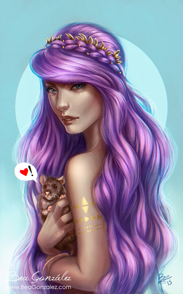 Lovely Rat. Time lapse Video available. by Bea-Gonzalez