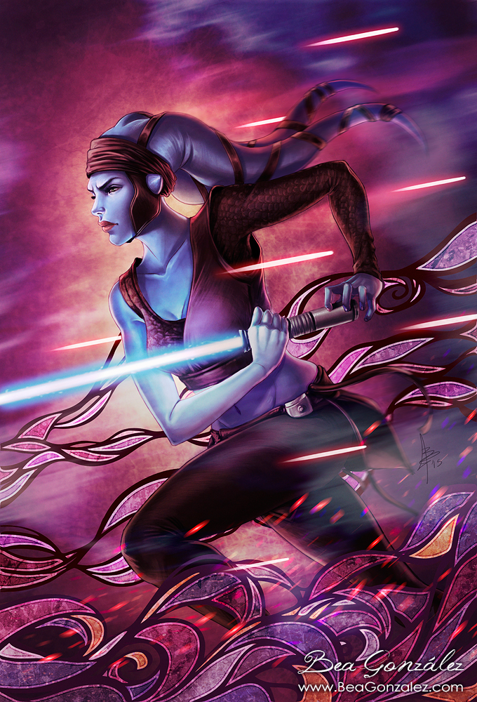 Aayla Secura. by Bea-Gonzalez