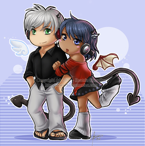 Chibi commission -Jamieness-