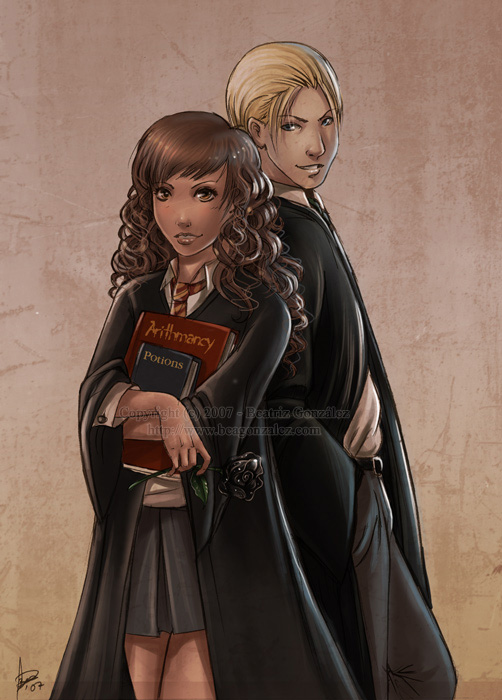 HP -Draco and Hermione-