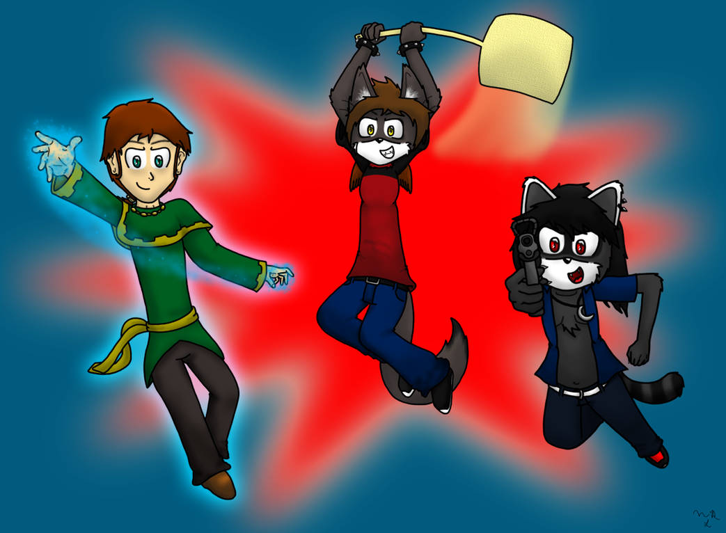 Hit 'em Right Between the Eyes by NatThePopcornFairy on DeviantArt