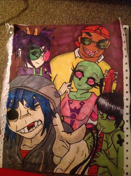 Zo and the gorillaz 