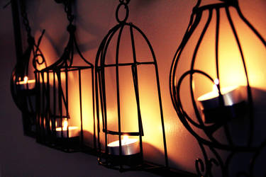 Caged Tea Lights