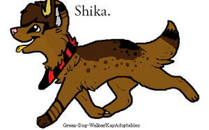 Shika, my NEW Fursona.