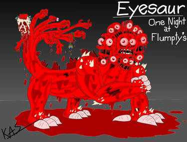 My model of Eyesaur from One night at Flumpty's : r