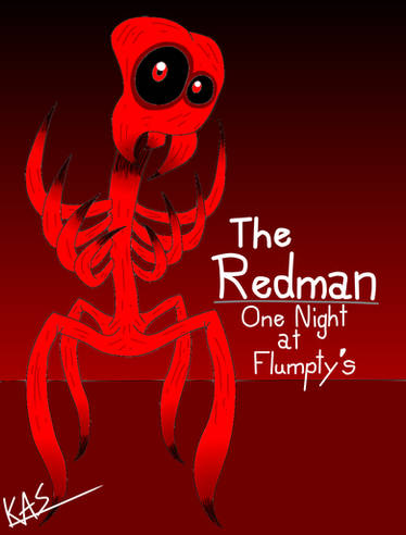 one night at flumpty's, the Redman by xiwkyeh on DeviantArt