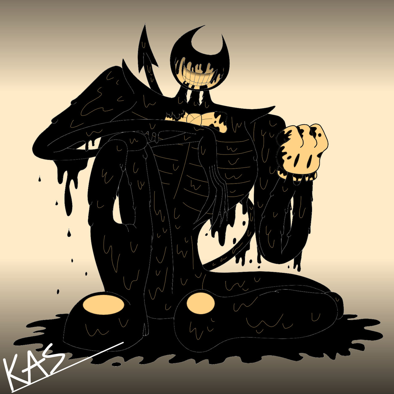 Inkbendy Bendy the Ink Demon by KharisSerna1999 on DeviantArt