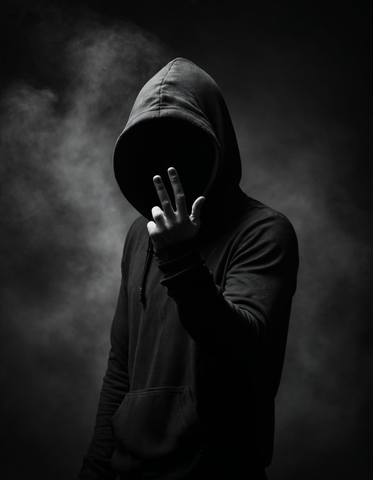 Dark Face Less A faceless figure in a dark by Outsideobserver24 on DeviantArt