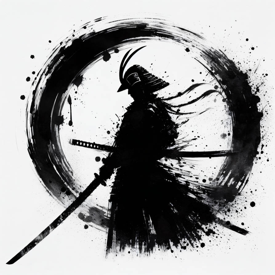 Vector Samurai Ink Samurai. Ink art by Outsideobserver24 on DeviantArt