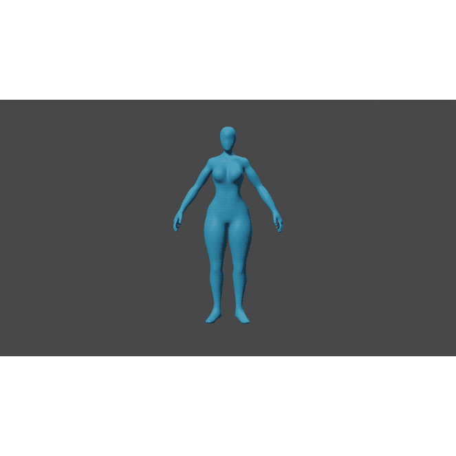 Rust Fem Model 3D Fem Model by Quadsanity on DeviantArt