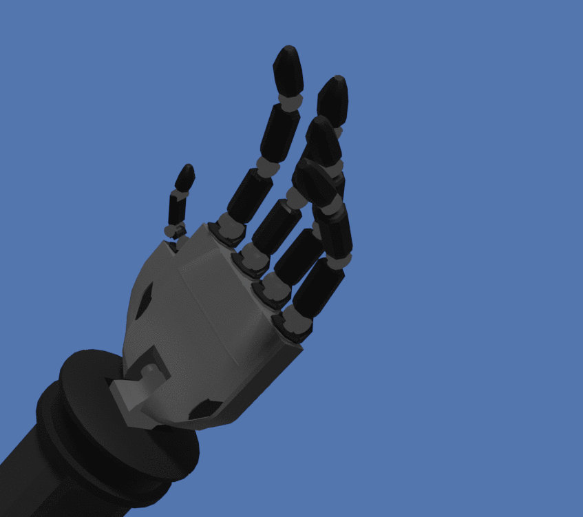 Robotic Hand Animation by Quadsanity on DeviantArt